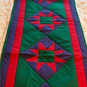 Colorful Quilted Table Runner